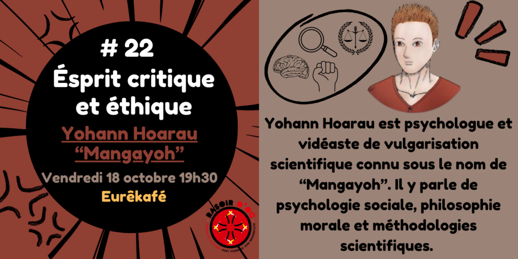 Esprit critique et éthique Yohann Hoarau #22