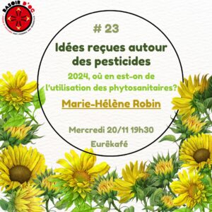 Marie-Hélène Robin, Idées reçues autour des pesticides