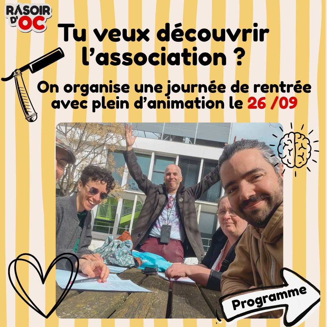 Rentrée 2026 : journée d’accueil et programme des premiers mois !
